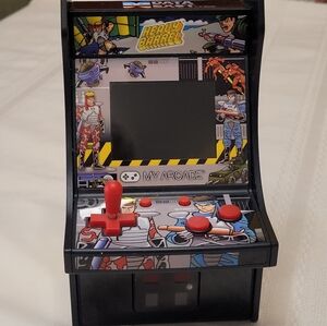 My Arcade Heavy Barrel 6" Micro Player Retro Tabletop Video Game Joystick WORKS